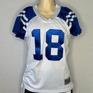 Peyton Manning #18 Indianapolis Colts Reebok NFL On Field Women’s Jersey M NWT